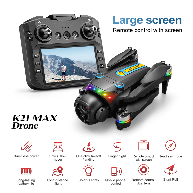 Drone Rc Helicopter With Camera - Outdoor Aerial Drone Electric Dual Camera
