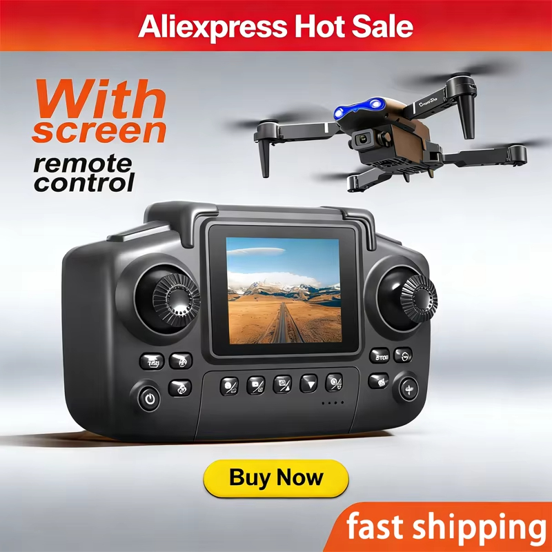 Rc Drone E88 - 2026 Professional 6K Wide Angle Drone