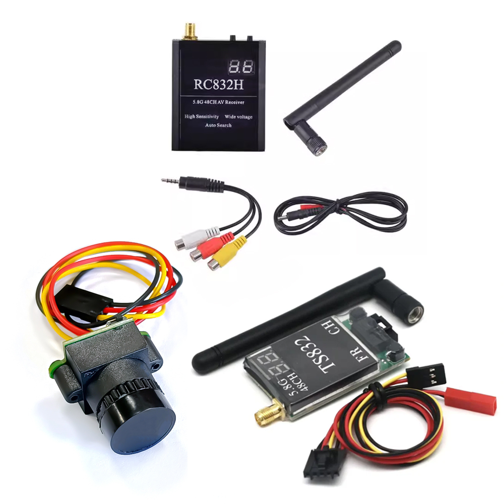 Nano Quad Fpv - TS832 Receiver +RC832 +1000TVL camera 48CH