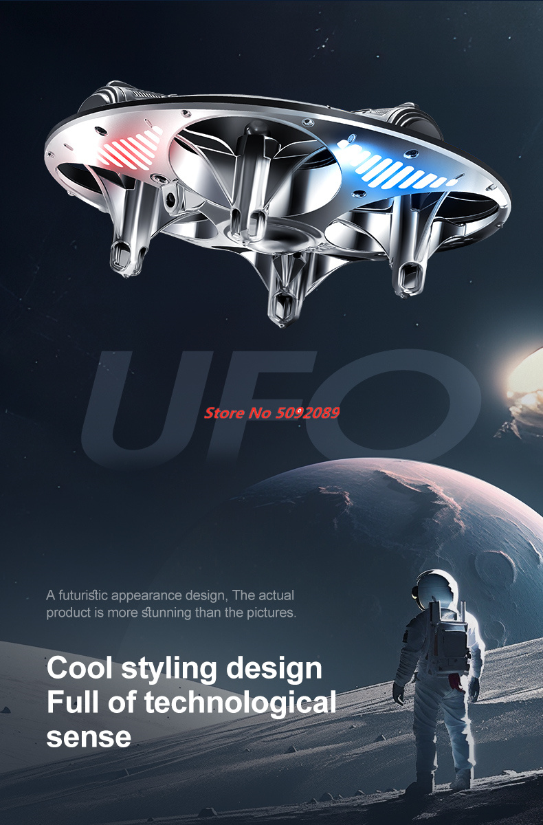 Smart Attitude Hold Hover Mini - Drone Rc Helicopter With Camera ulasan dan harga