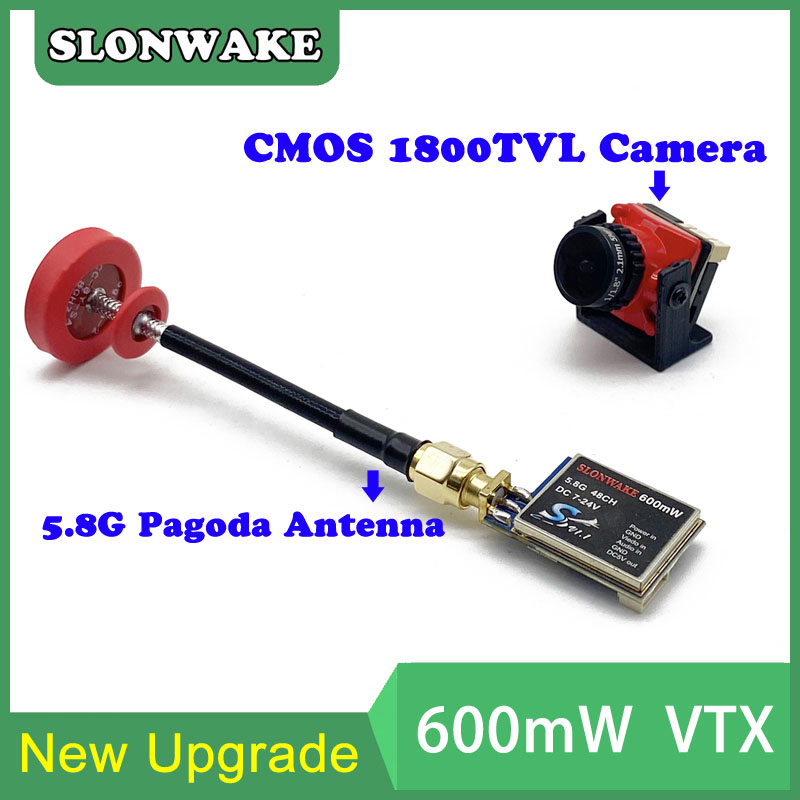 5.8G 48CH 600mW adjustable VTX - Drone Rc Remote Control ulasan dan harga