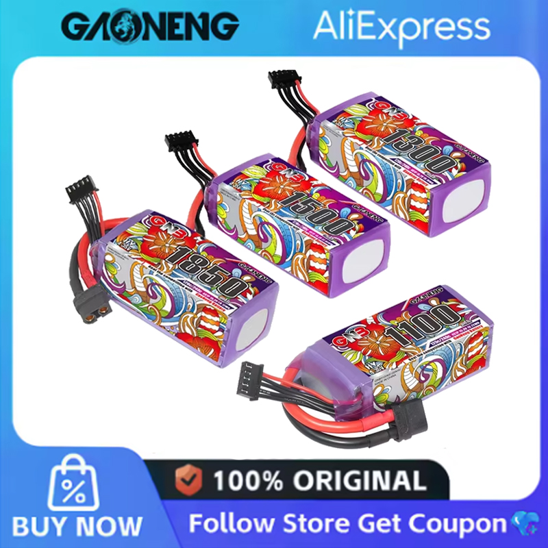 2Pcs GNB 6S Lipo Battery 22.8V - Nano Quad Fpv ulasan dan harga