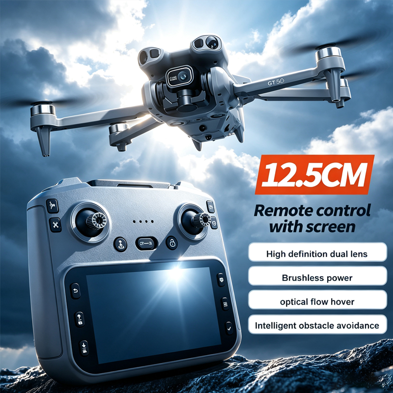 GT50 Drone GPS Professional 8K - Drone Rc Gt50 ulasan dan harga