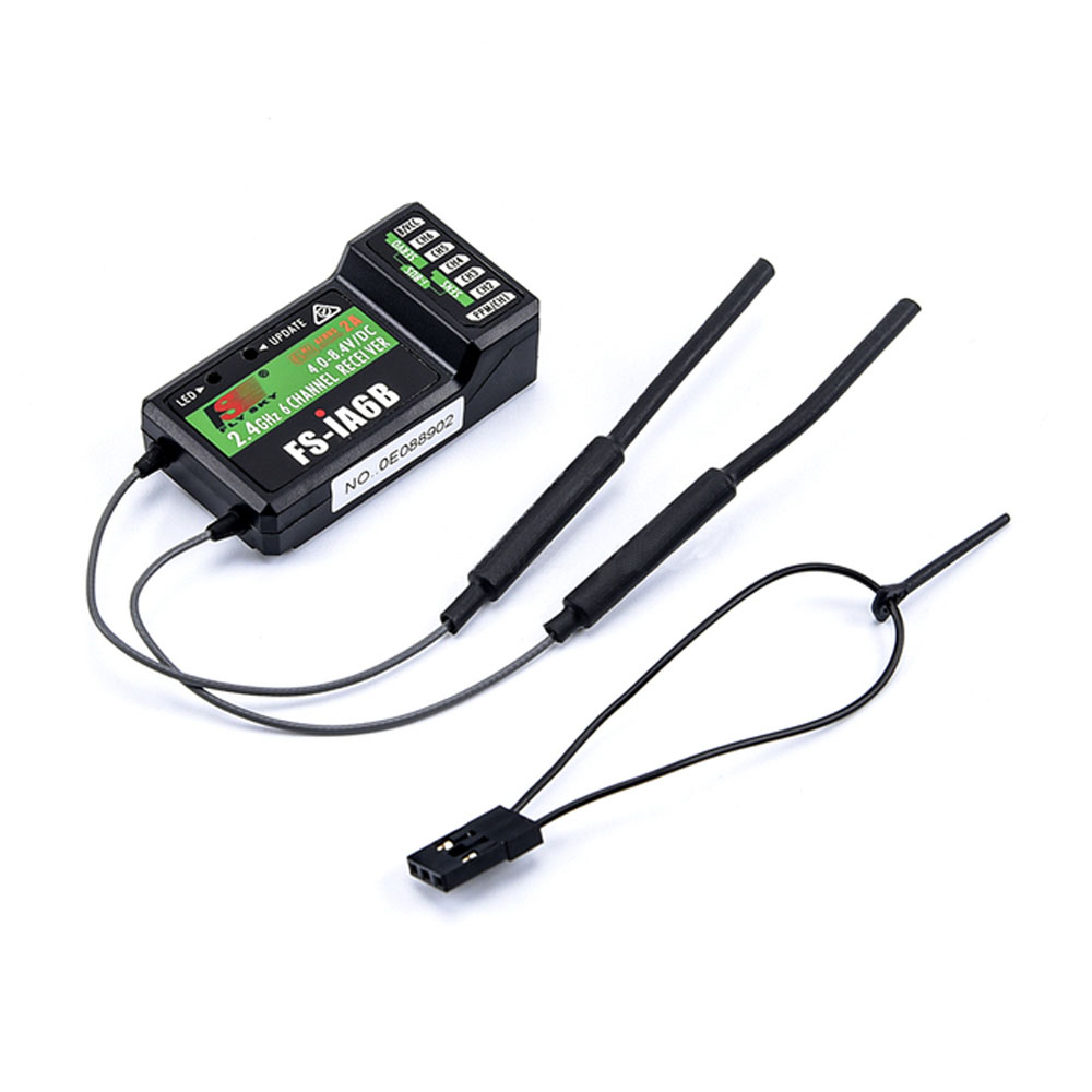 Flysky RC Receiver FS-IA6 IA6B - Drone Rc Car ulasan dan harga