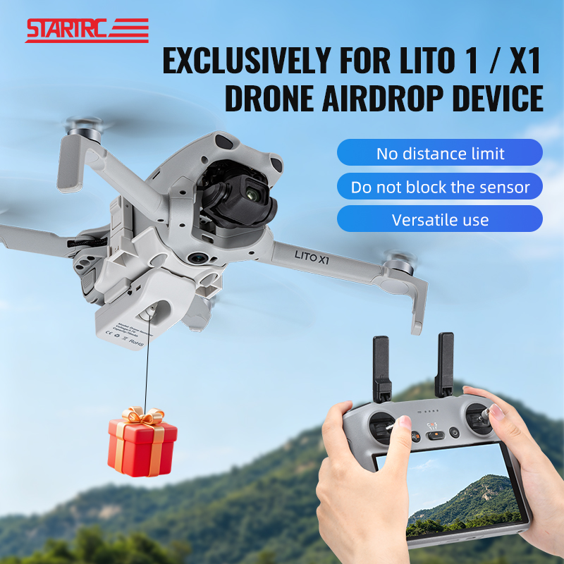 12KM Airdrop System For DJI Li - Drone Dji Rc N1 ulasan dan harga