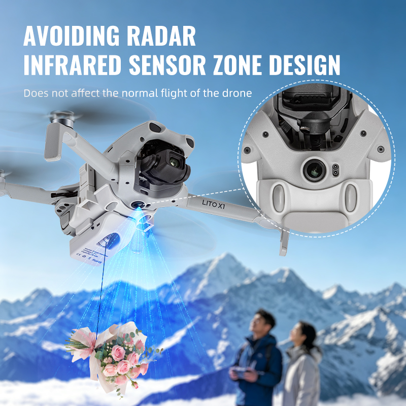 12KM Airdrop System For DJI Li - Drone Dji Rc N1 ulasan dan harga