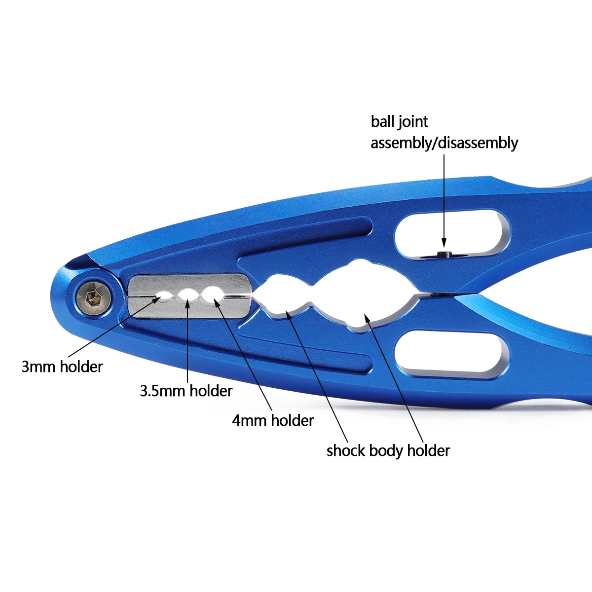 Aluminum CNC Pliers Pivot Ball - Drone Rc Boat ulasan dan harga