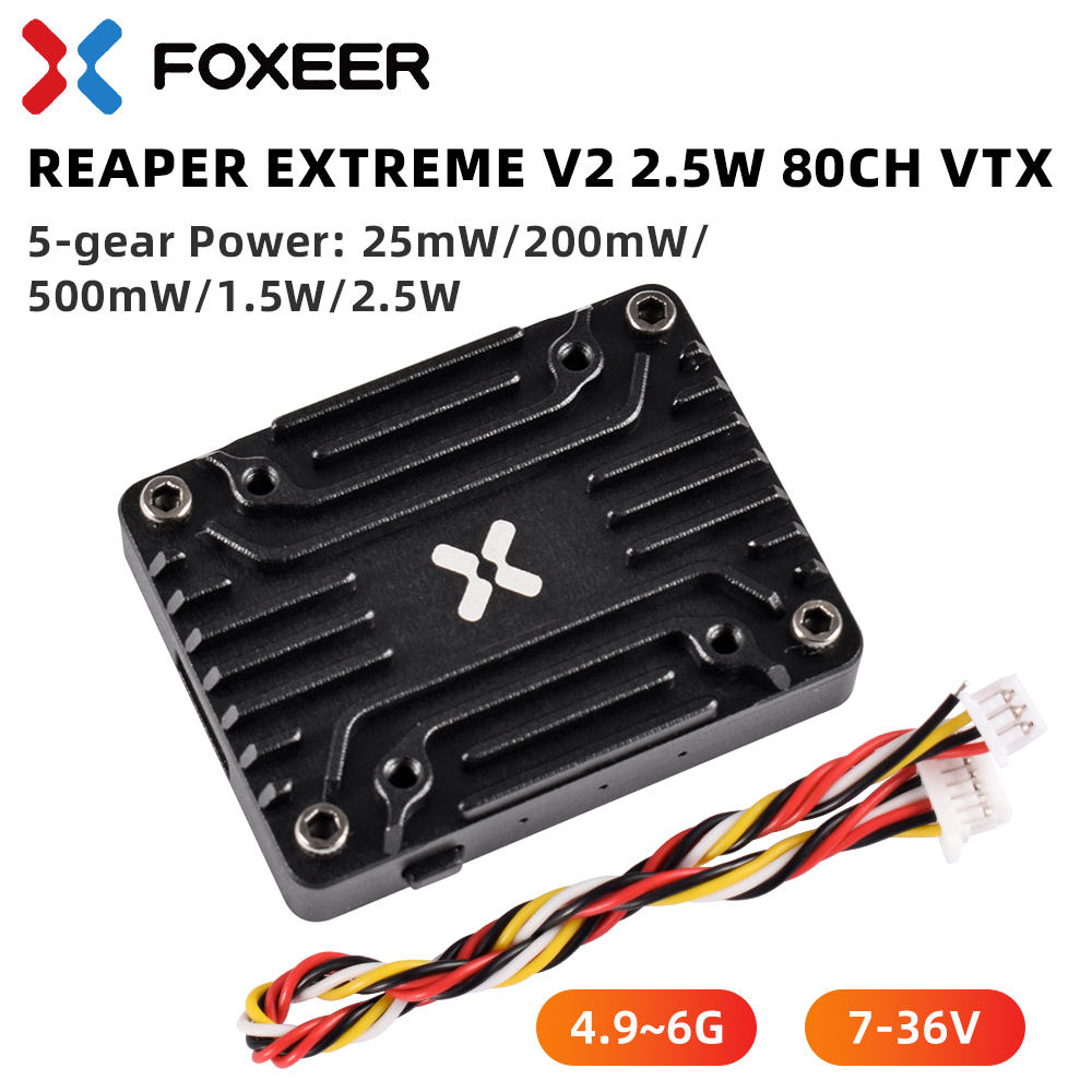 Foxeer 4.9-6G Reaper Extreme V - Drone Reaper Rc ulasan dan harga
