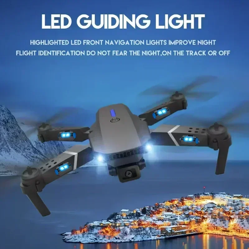 E88 Pro WIFI FPV Drone Wide An - Rc Drone E88 ulasan dan harga