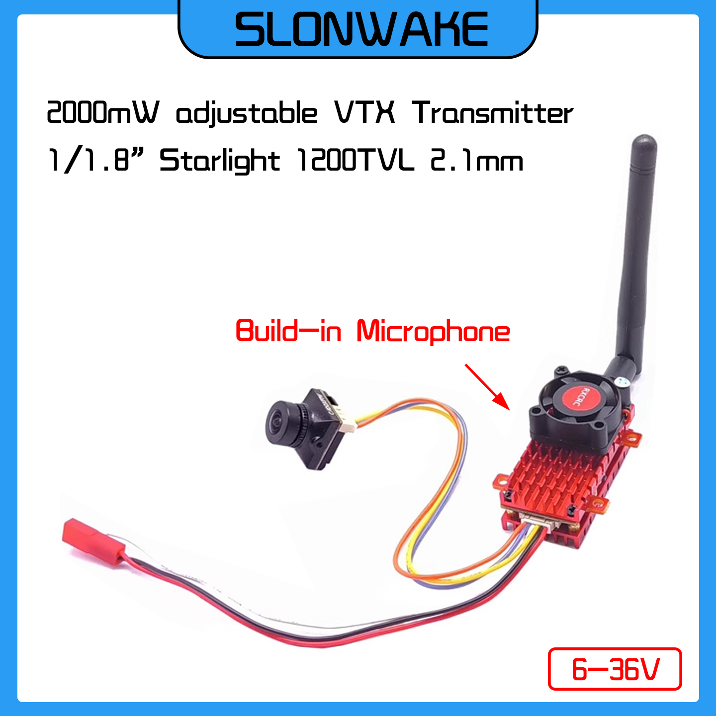 Over 10Km VTX 2W Wireless Micr - Caddx Fpv Camera ulasan dan harga