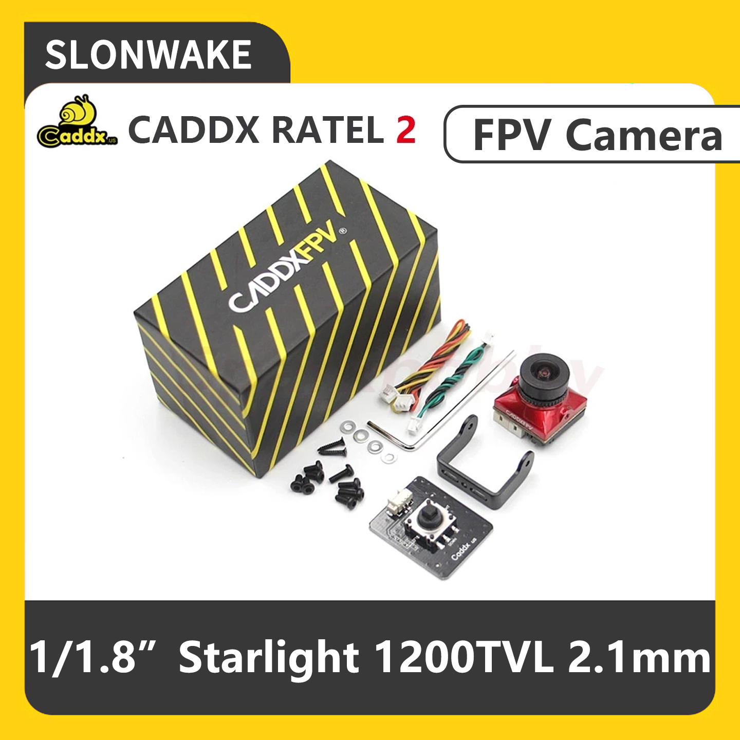 Over 10Km VTX 2W Wireless Micr - Caddx Fpv Camera ulasan dan harga