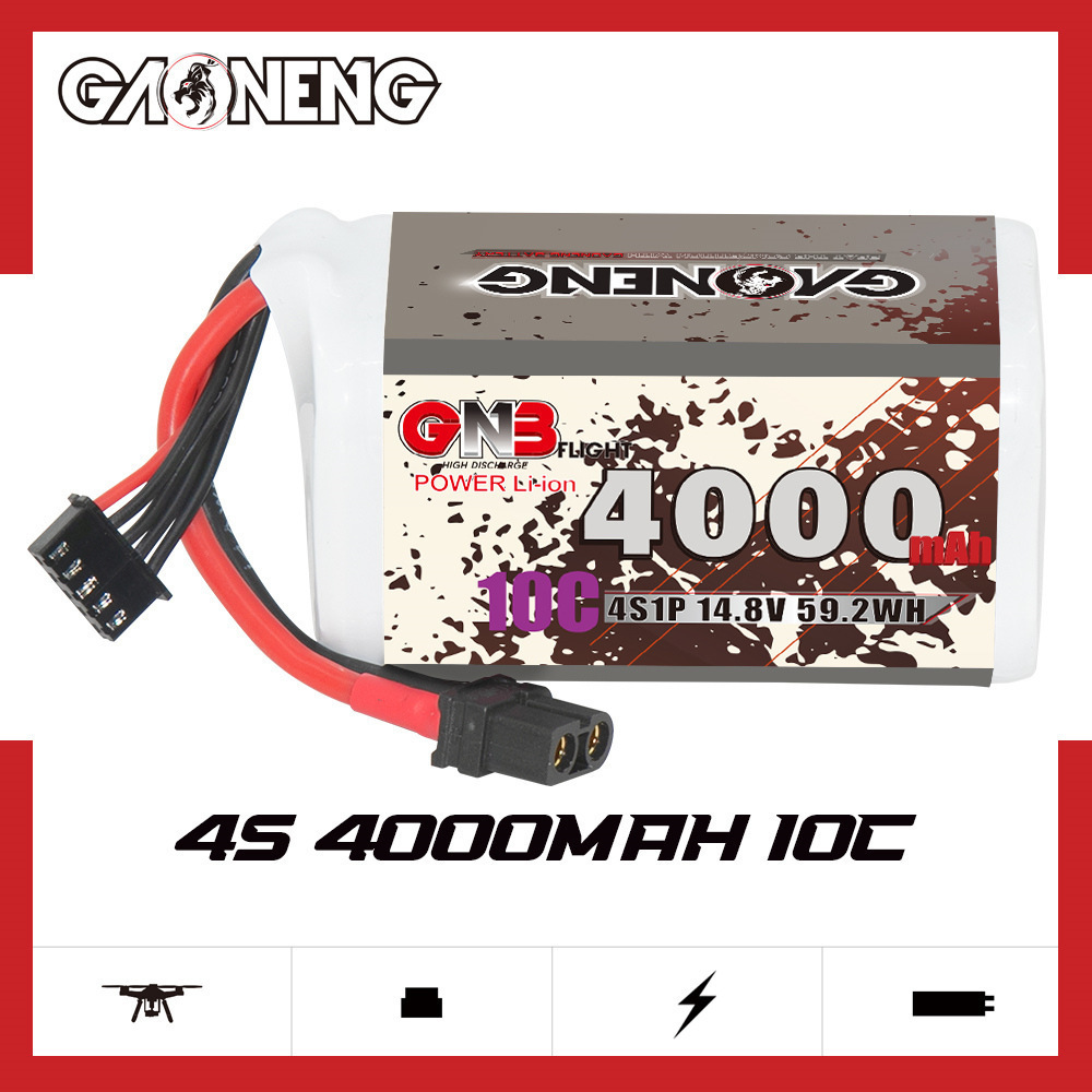 GNB 4000mAh 4S 14.8V 10C 20C W - Nano Quad Fpv ulasan dan harga