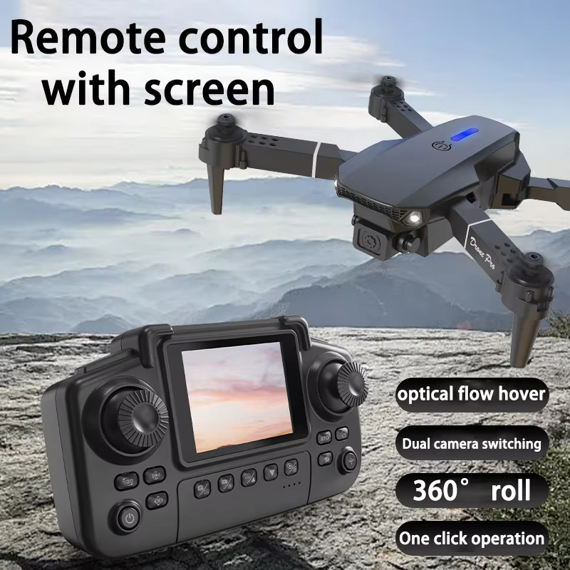 2026 Professional 6K Wide Angl - Rc Drone E88 ulasan dan harga