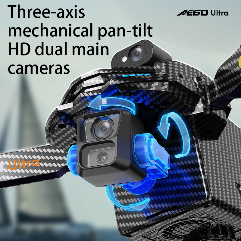 AE60 GPS Drone Professional 8K - Nano Quad Fpv ulasan dan harga