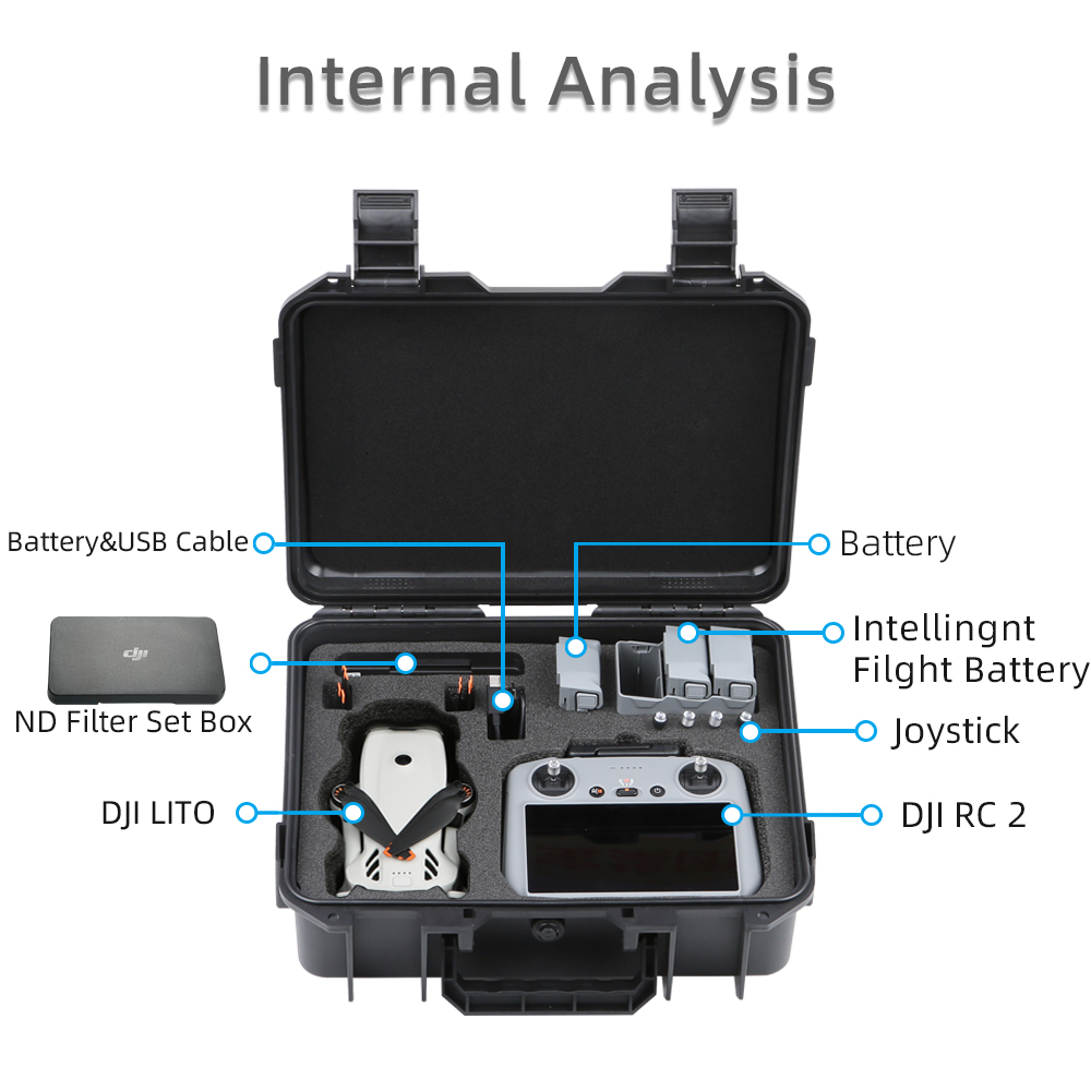 For DJI LITO 1 X1 Drone Hard S - Drone Dji Rc N1 ulasan dan harga