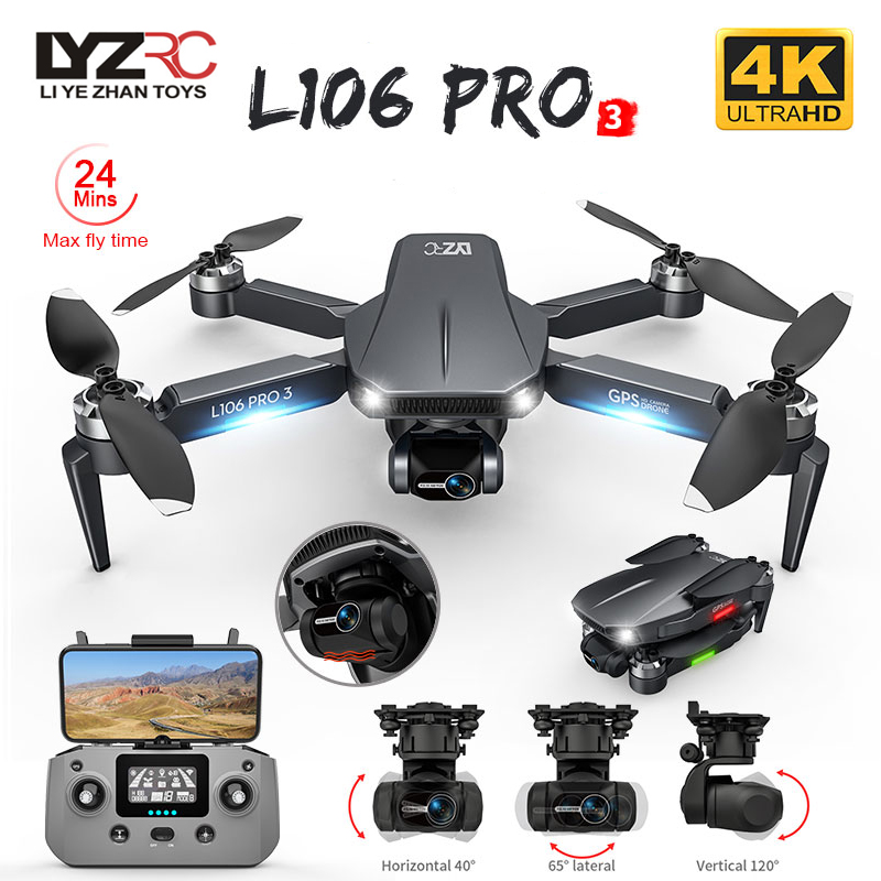 L106 Pro 3 Drone 5G WIFI FPV F - Drone Rc Fpv Pro ulasan dan harga