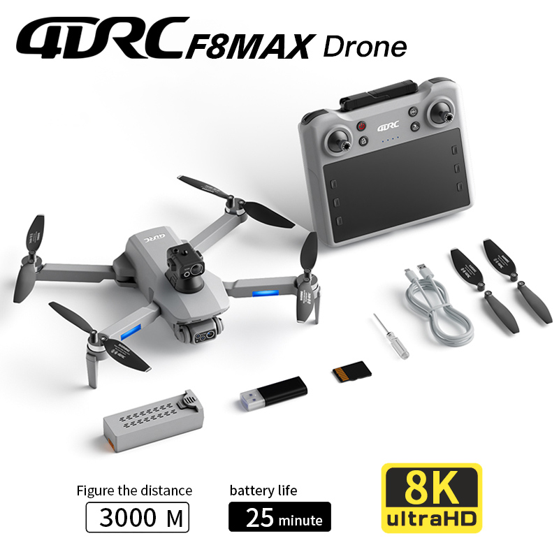 F8 MAX GPS Drone Professional  - Drone Rc Fpv Pro ulasan dan harga
