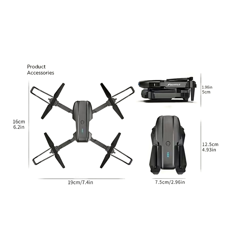 FACEGLE UAV E99 Nova RC Drone  - Drone Rc Helicopter With Camera ulasan dan harga