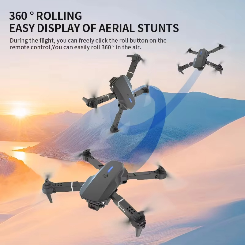 2026 New E88 Drone 8K HD Camer - Rc Drone E88 ulasan dan harga