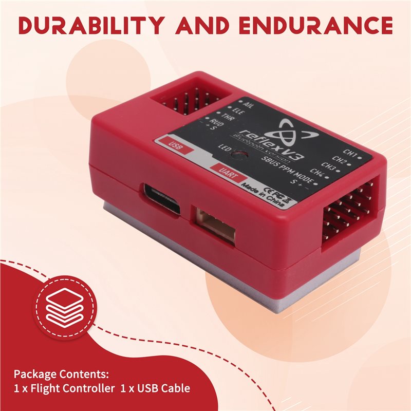 For FMS Reflex V3 Flight Contr - Drone Rc Controller Price ulasan dan harga