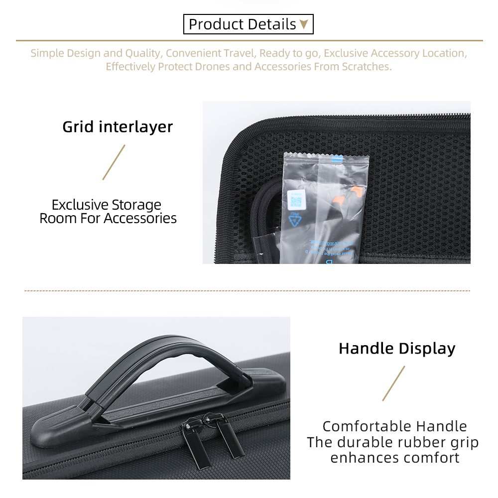 Storage Bag Carrying Case For  - Drone Dji Rc N1 ulasan dan harga