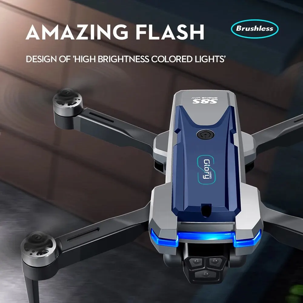 S8S GPS Drone 5G Wifi 8K HD Du - Nano Quad Fpv ulasan dan harga